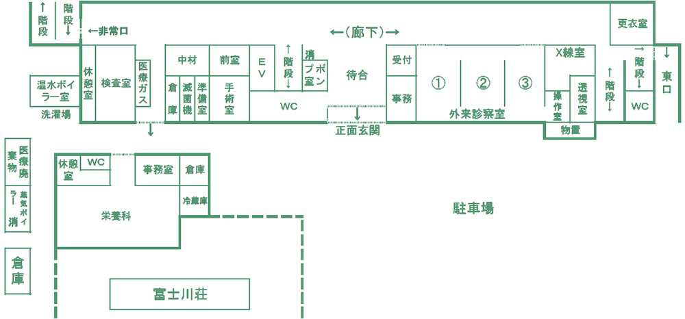 峡南病院1F